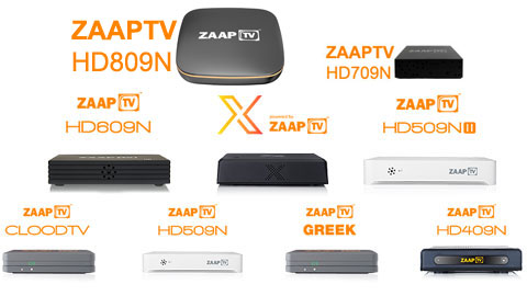 ZAAPTV ZaapTV HD409N,HD509N,HD509NII,CLOODTV,X,HD609N Verlängerung 12 Monate Arabic 