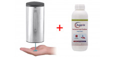 Automatic disinfectant dispenser 700ml non-contact with sensor + 1l disinfectant not flammable