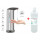 Automatic stainless steel disinfectant dispenser Contactless with sensor & 1000ml desinfectant gel