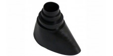 Gummitülle / Gummi - Manschette black Ø 38-60 mm UV-Schutz
