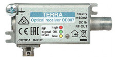Terra OD007 Optical Node FTTH Receiver für DVB-C/T & 1x SAT IF (DVB-S2)